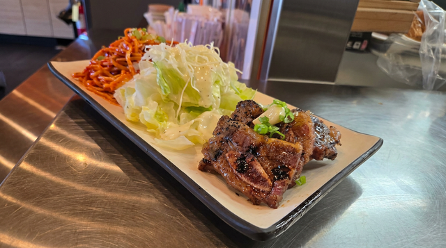 Short Ribs & Kimchi Noodle Combo.