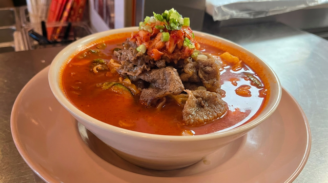 Kimchi Korean Ramen.